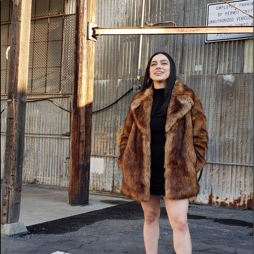 Zara Faux Fur Limited edition Coat